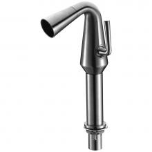 Alfi Trade AB1792-BN - Brushed Nickel Single Hole Tall Cone Waterfall Bathroom Faucet