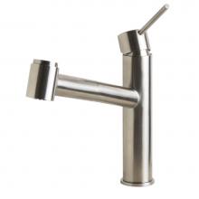Alfi Trade AB2203-BSS - Brushed Stainless Steel Kitchen Faucet /w Pull-Out Spray