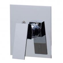 Alfi Trade AB5501-PC - Polished Chrome Shower Valve Mixer with Square Lever Handle