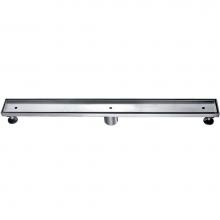 Alfi Trade ABLD32A - 32'' Modern Stainless Steel Linear Shower Drain w/o Cover