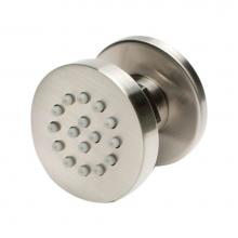 Alfi Trade AB3830-BN - Brushed Nickel 2'' Round Adjustable Shower Body Spray