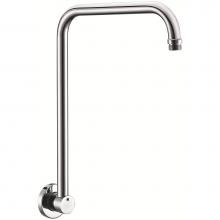 Alfi Trade AB12GRW-PC - Polished Chrome 12'' Round Raised Wall Mounted Shower Arm