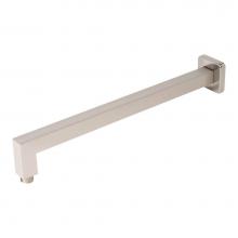 Alfi Trade ABSA16S-BN - Brushed Nickel 16'' Square Wall Shower Arm