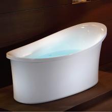 Alfi Trade AM1800 - EAGO AM1800  6 ft White Free Standing Air Bubble Bathtub