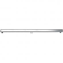 Alfi Trade ABLD59B-PSS - ALFI brand 59'' Polished Stainless Steel Linear Shower Drain with Solid Cover