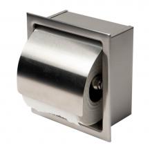 Alfi Trade ABTP77-BSS - ALFI brand ABTP77-BSS Brushed Stainless Steel Recessed Toilet Paper Holder with Cover