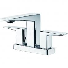 Alfi Trade AB1020-PC - Polished Chrome Two-Handle 4'' Centerset Bathroom Faucet
