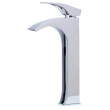 Alfi Trade AB1587-PC - Tall Polished Chrome Single Lever Bathroom Faucet