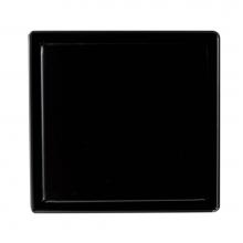 Alfi Trade ABSD55B-BM - 5'' x 5'' Black Matte Square Stainless Steel Shower Drain with Solid Cover