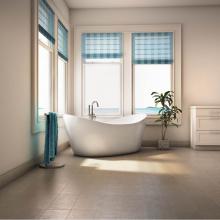 Alcove A17.11050.0200.10 - Eidelweiss Freestanding Bathtub 32x71, White With Color Skirt