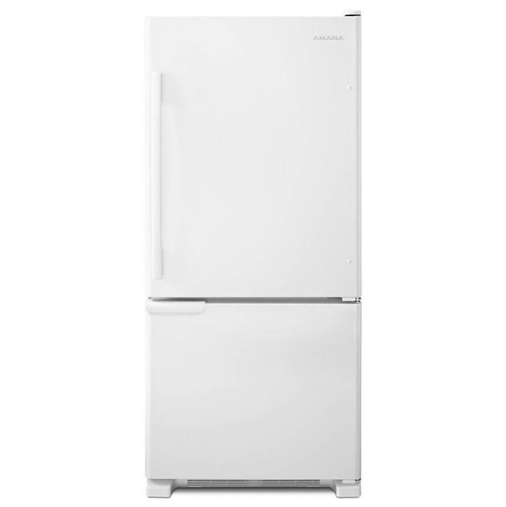 29-inch Wide Amana Bottom-Freezer Refrigerator with Garden Fresh&trade; Crisper Bins - 18 cu.