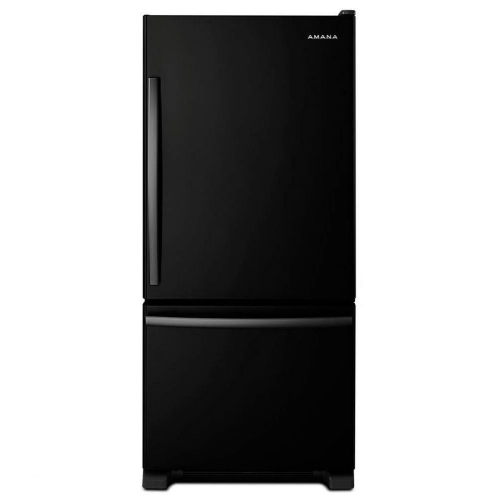 29-inch Wide Amana® Bottom-Freezer Refrigerator with EasyFreezer™ Pull-Out Drawer -- 18 cu.