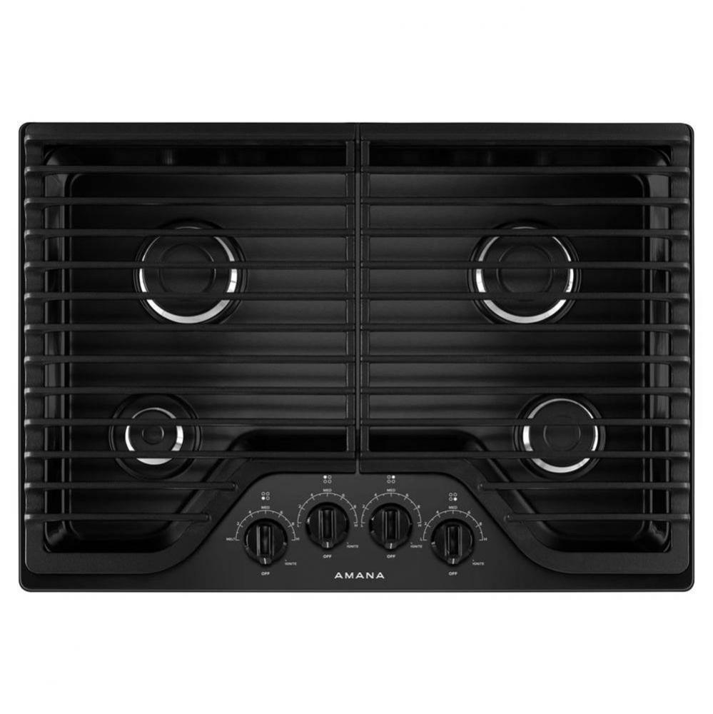 30-inch Amana® Gas Cooktop with 4 Burners