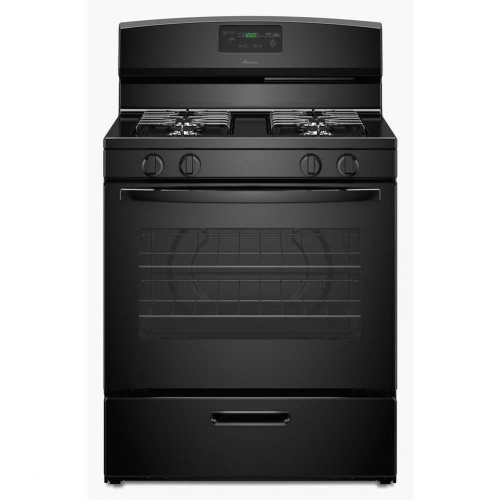 30-inch Amana Gas Range with EasyAccess&trade; Broiler Door