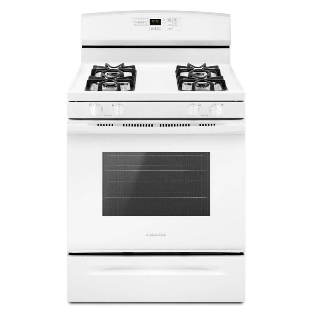 30-inch Amana® Gas Range with Self-Clean Option