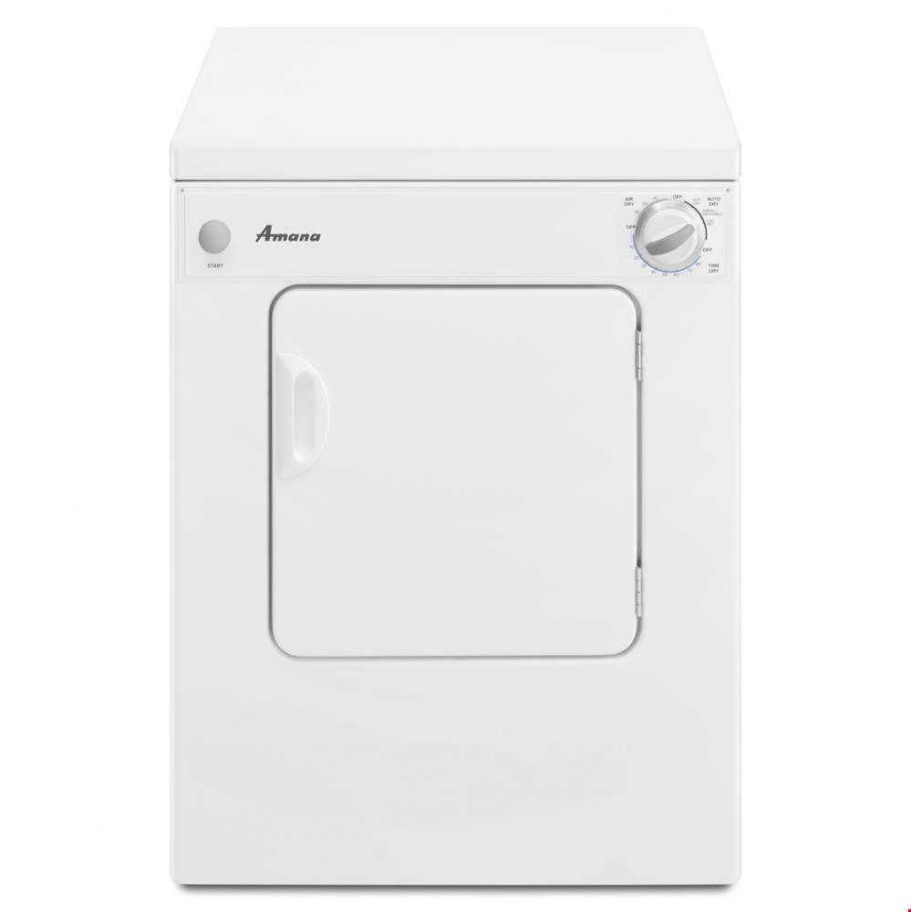 Amana 3.4 cu. ft. Compact Dryer with Automatic Dryness Control