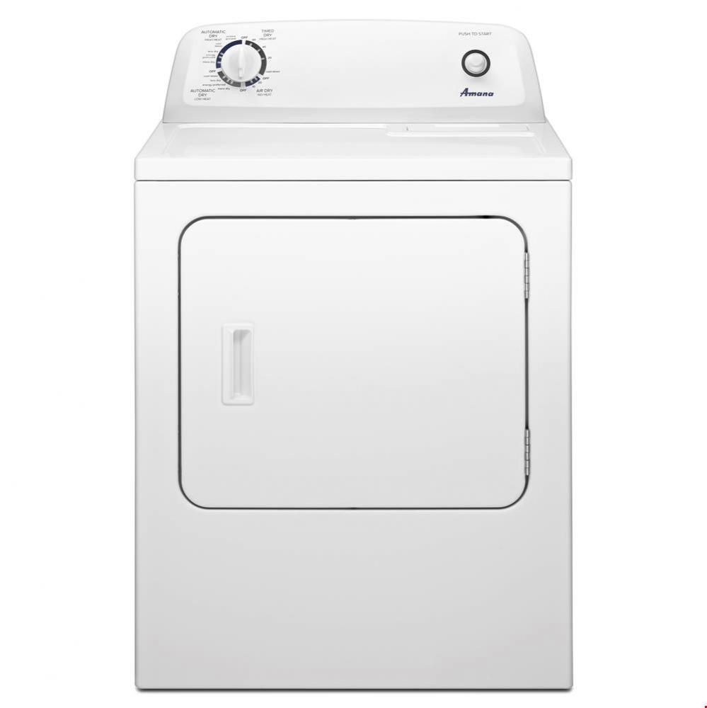 Amana 6.5 cu. ft. Top-Load Dryer with Automatic Dryness Control
