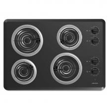 Amana ACC6340KFB - 30 inch Amana Electric Cooktop with 4 Elements