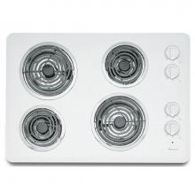 Amana ACC6340KFW - 30 inch Amana Electric Cooktop with 4 Elements