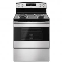 Amana ACR4303MFS - 30-inch Amana® Electric Range with Bake Assist Temps