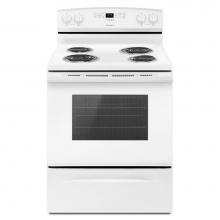 Amana ACR4303MFW - 30-inch Amana® Electric Range with Bake Assist Temps