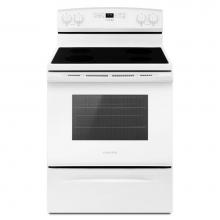 Amana AER6303MFW - 30-inch Amana® Electric Range with Extra-Large Oven Window