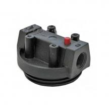 American Plumber 154101 - 3/4'' Black Cap w/Pressure Relief Button (Fits W34-PR, WC34-PR)