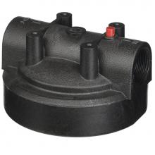 American Plumber 154167 - 1-1/2'' Black Cap w/Pressure Relief Button - Heavy-Duty Housings (W15-PR & W2015-PR)