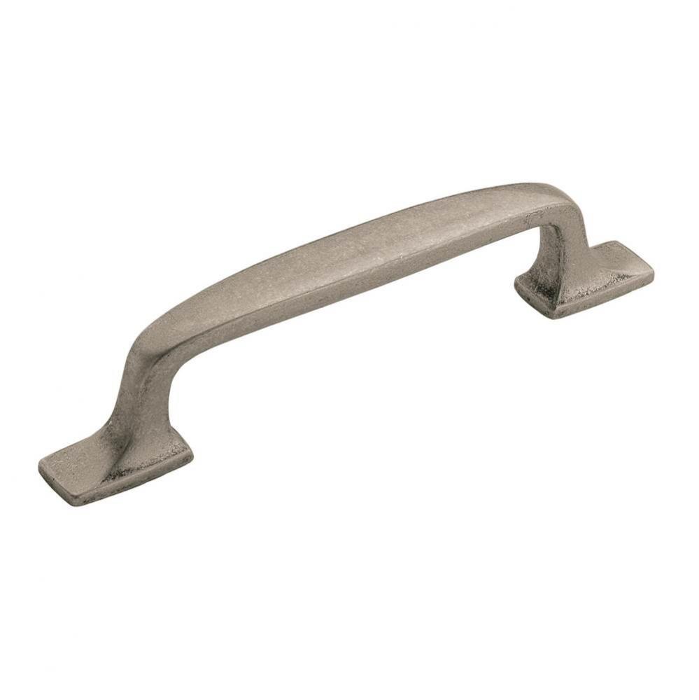 Highland Ridge 3-3/4 in (96 mm) Center-to-Center Aged Pewter Cabinet Pull