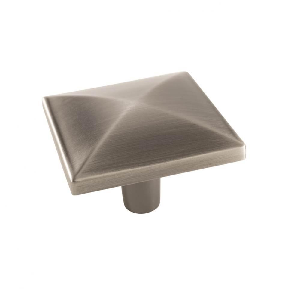 Extensity 1-1/2 in (38 mm) Length Antique Silver Cabinet Knob