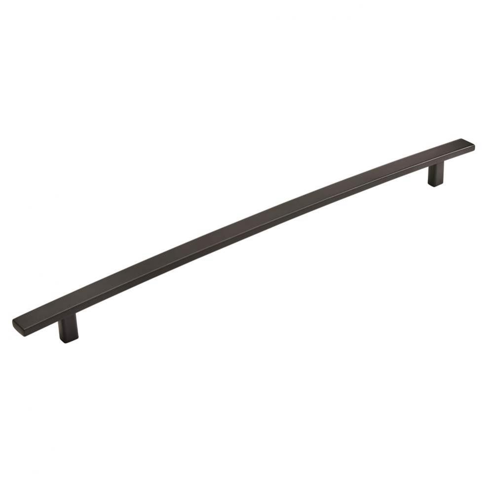 Cyprus 18 in (457 mm) Center-to-Center Black Bronze Appliance Pull