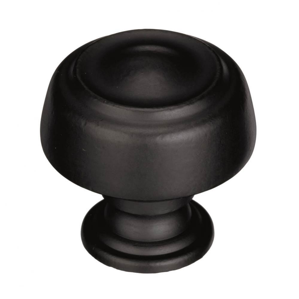Kane 1-5/8 in (41 mm) Diameter Black Bronze Cabinet Knob