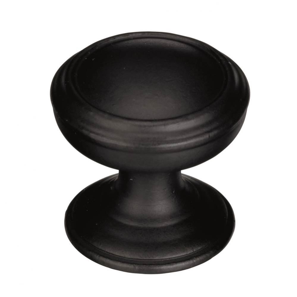 Revitalize 1-1/4 in (32 mm) Diameter Black Bronze Cabinet Knob