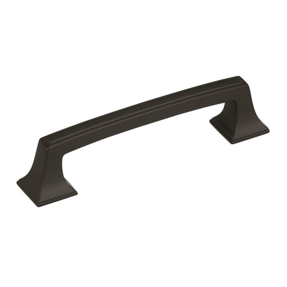 Mulholland 3-3/4 in (96 mm) Center-to-Center Black Bronze Cabinet Pull