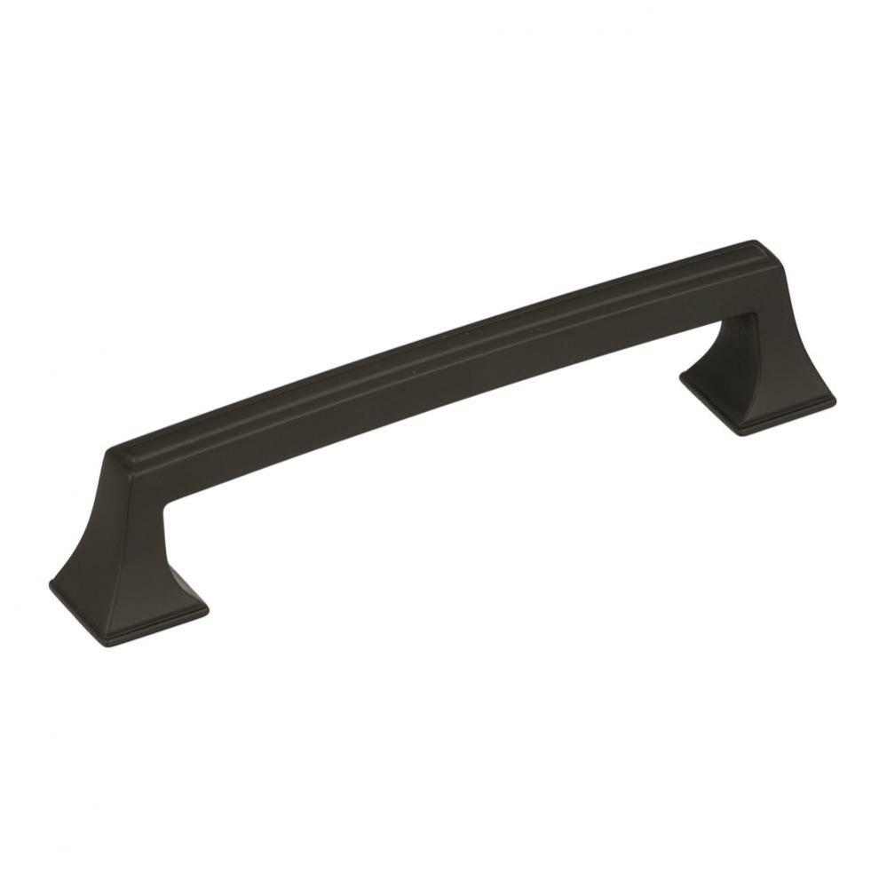 Mulholland 5-1/16 in (128 mm) Center-to-Center Black Bronze Cabinet Pull
