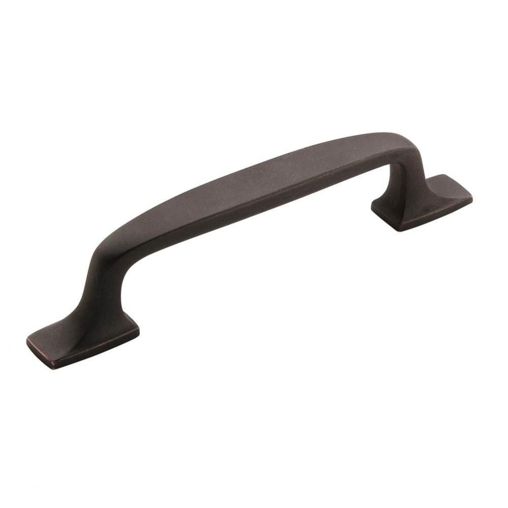 Highland Ridge 3-3/4 in (96 mm) Center-to-Center Dark-Oiled Bronze Cabinet Pull