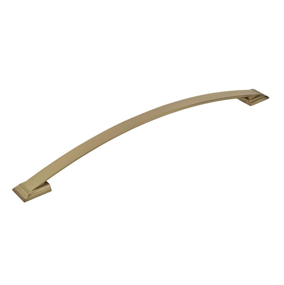 Candler 18 in (457 mm) Center-to-Center Golden Champagne Appliance Pull