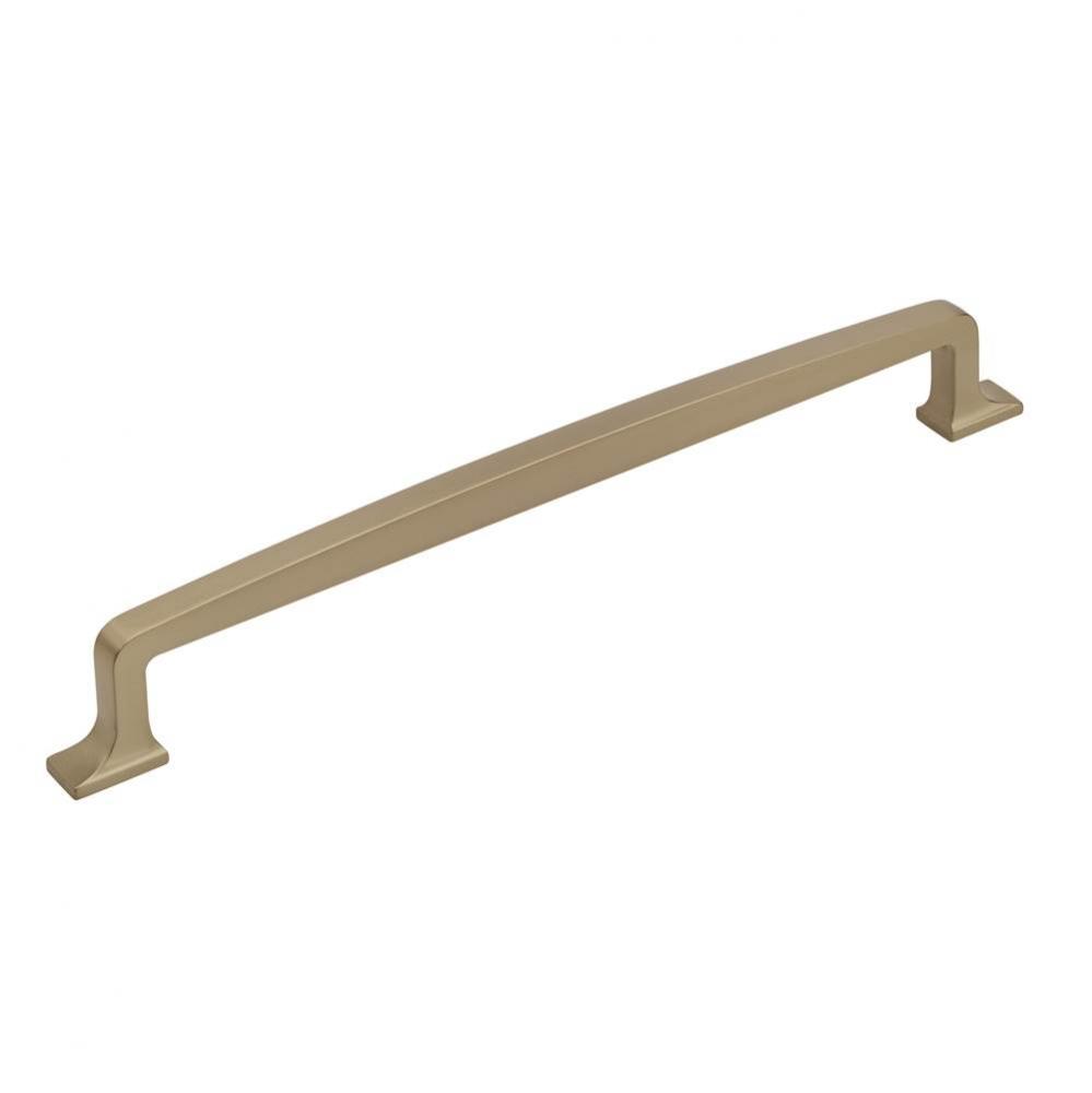 Westerly 12 in (305 mm) Center-to-Center Golden Champagne Appliance Pull