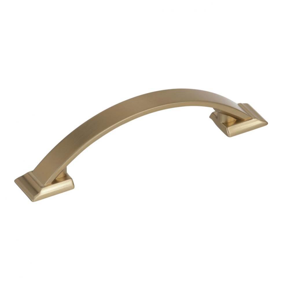 Candler 3-3/4 in (96 mm) Center-to-Center Golden Champagne Cabinet Pull