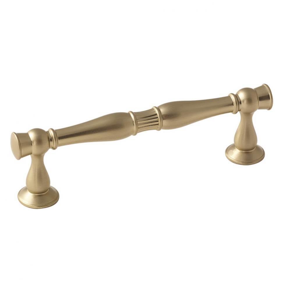 Crawford 3-3/4 in (96 mm) Center-to-Center Golden Champagne Cabinet Pull