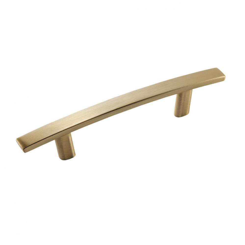 Cyprus 3 in (76 mm) Center-to-Center Golden Champagne Cabinet Pull