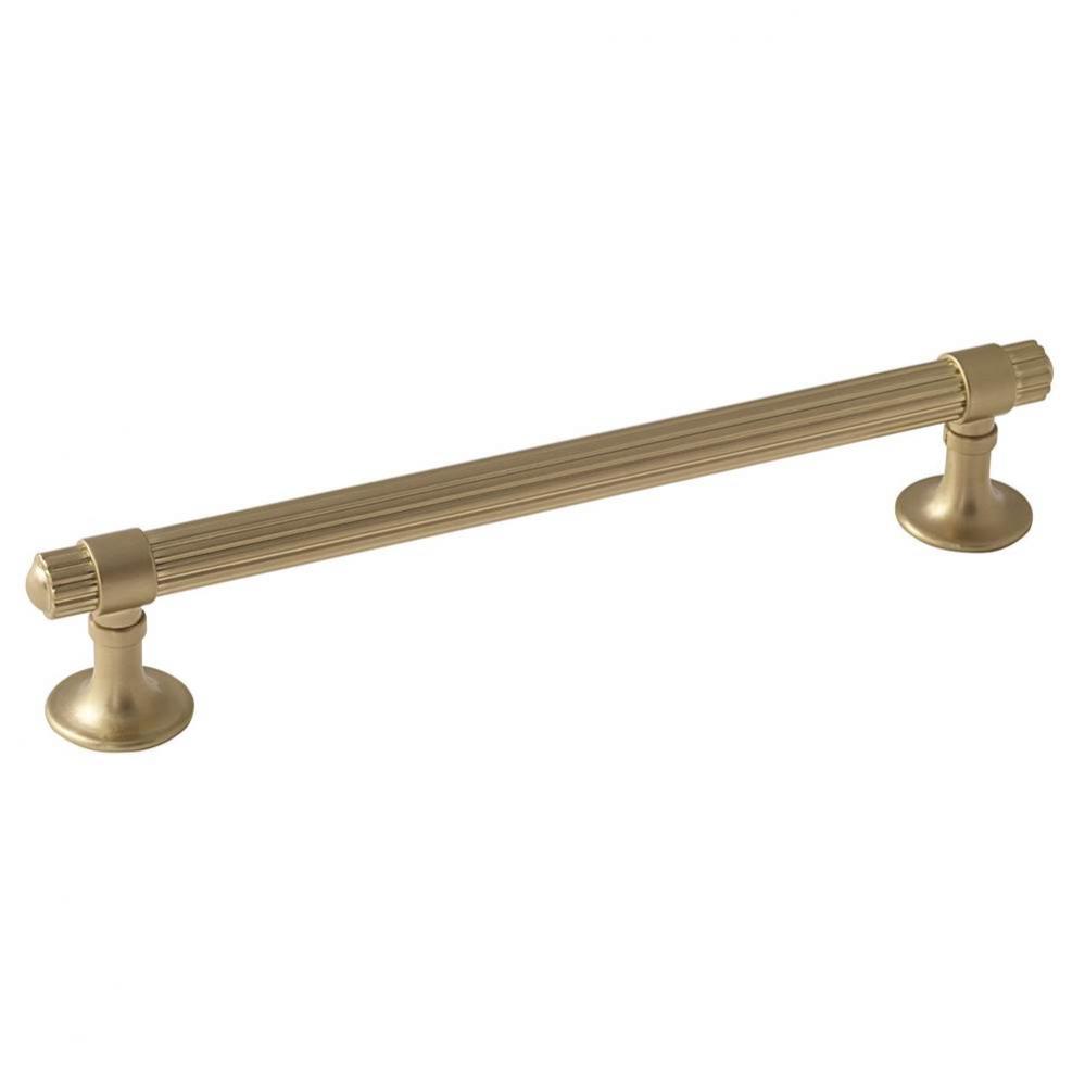 Sea Grass 6-5/16 in (160 mm) Center-to-Center Golden Champagne Cabinet Pull
