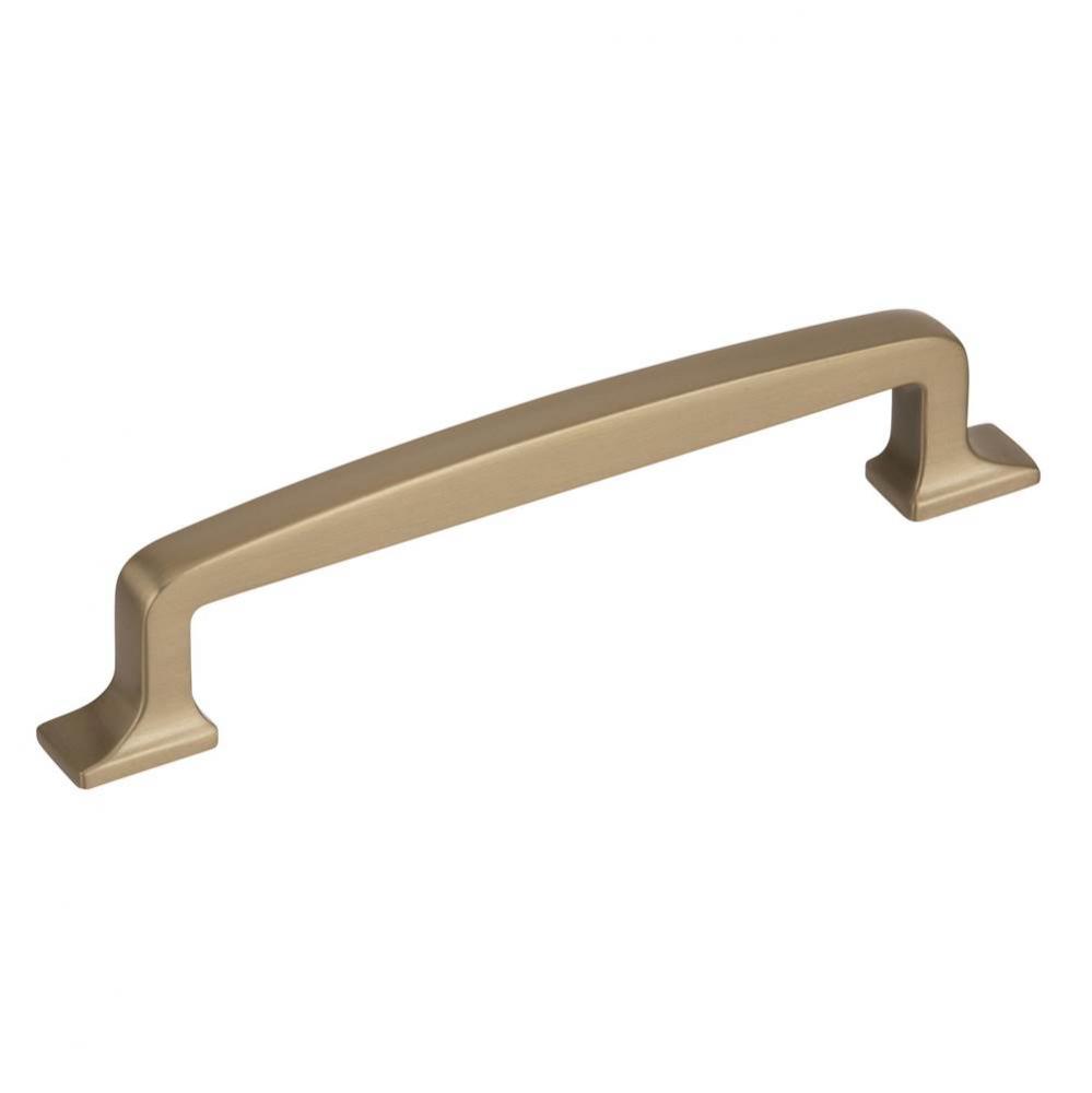 Westerly 5-1/16 in (128 mm) Center-to-Center Golden Champagne Cabinet Pull