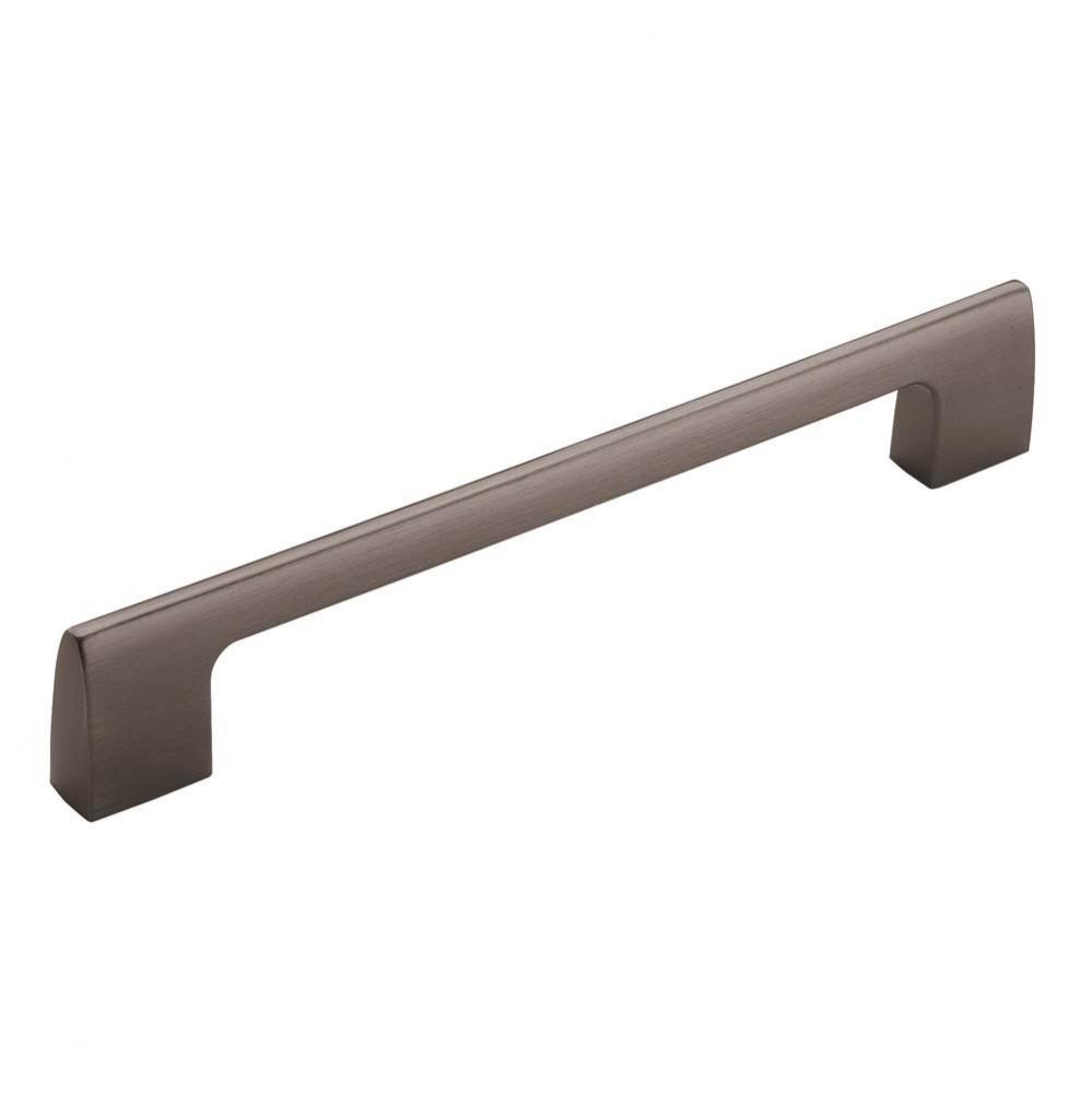 Riva 6-5/16 in (160 mm) Center-to-Center Graphite Cabinet Pull