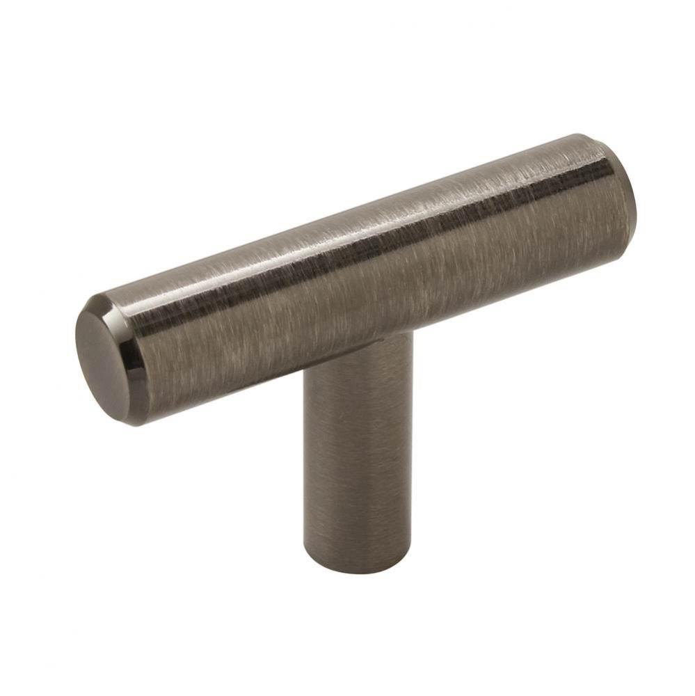 Bar Pulls 1-15/16 in (49 mm) Length Gunmetal Cabinet Knob