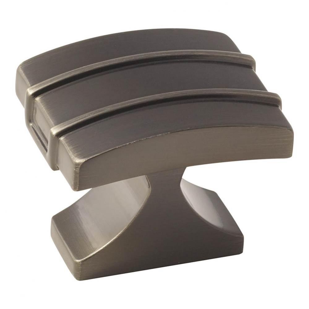 Davenport 1-1/2 in (38 mm) Length Gunmetal Cabinet Knob