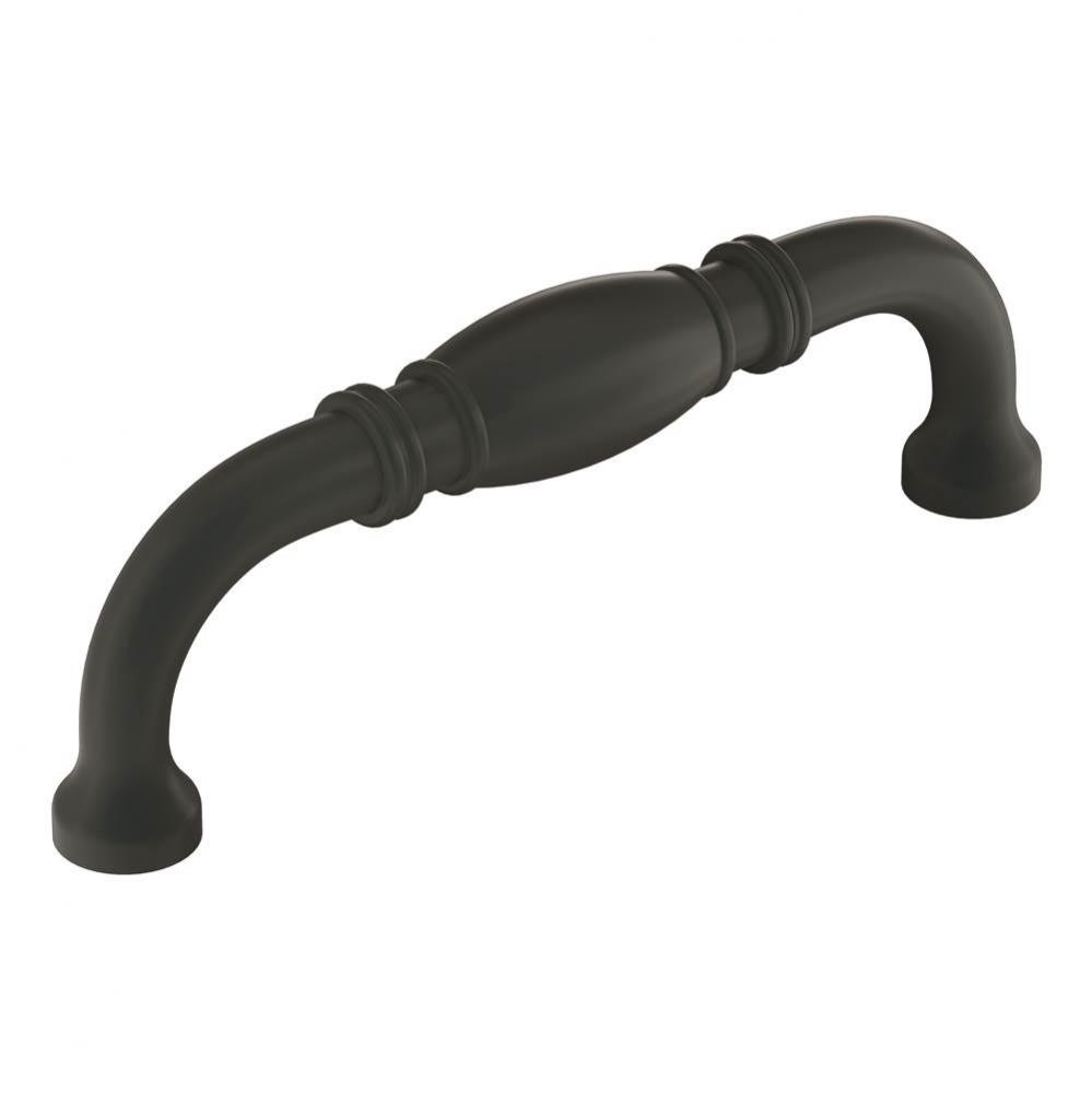 Granby 3-3/4 in (96 mm) Center-to-Center Matte Black Cabinet Pull