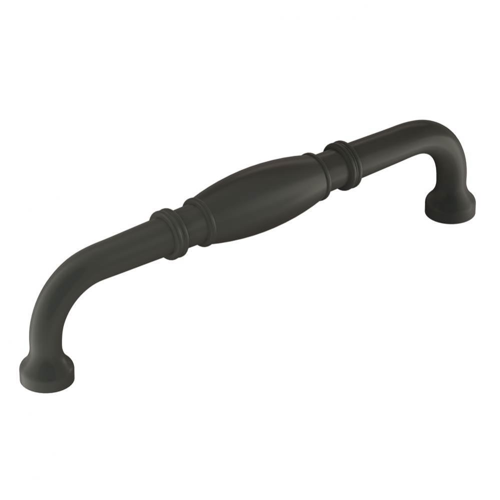 Granby 6-5/16 in (160 mm) Center-to-Center Matte Black Cabinet Pull