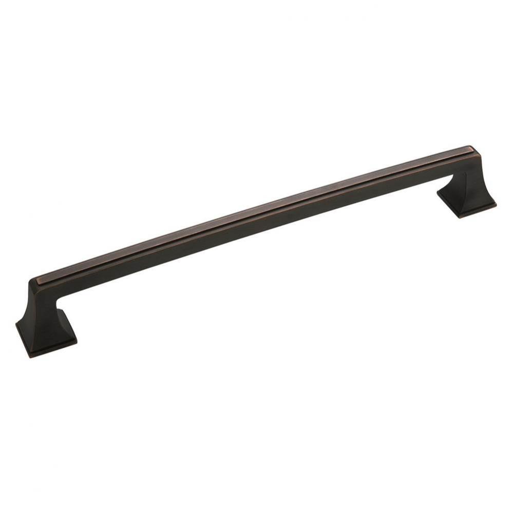 Mulholland 12 in (305 mm) Center-to-Center Oil-Rubbed Bronze Appliance Pull