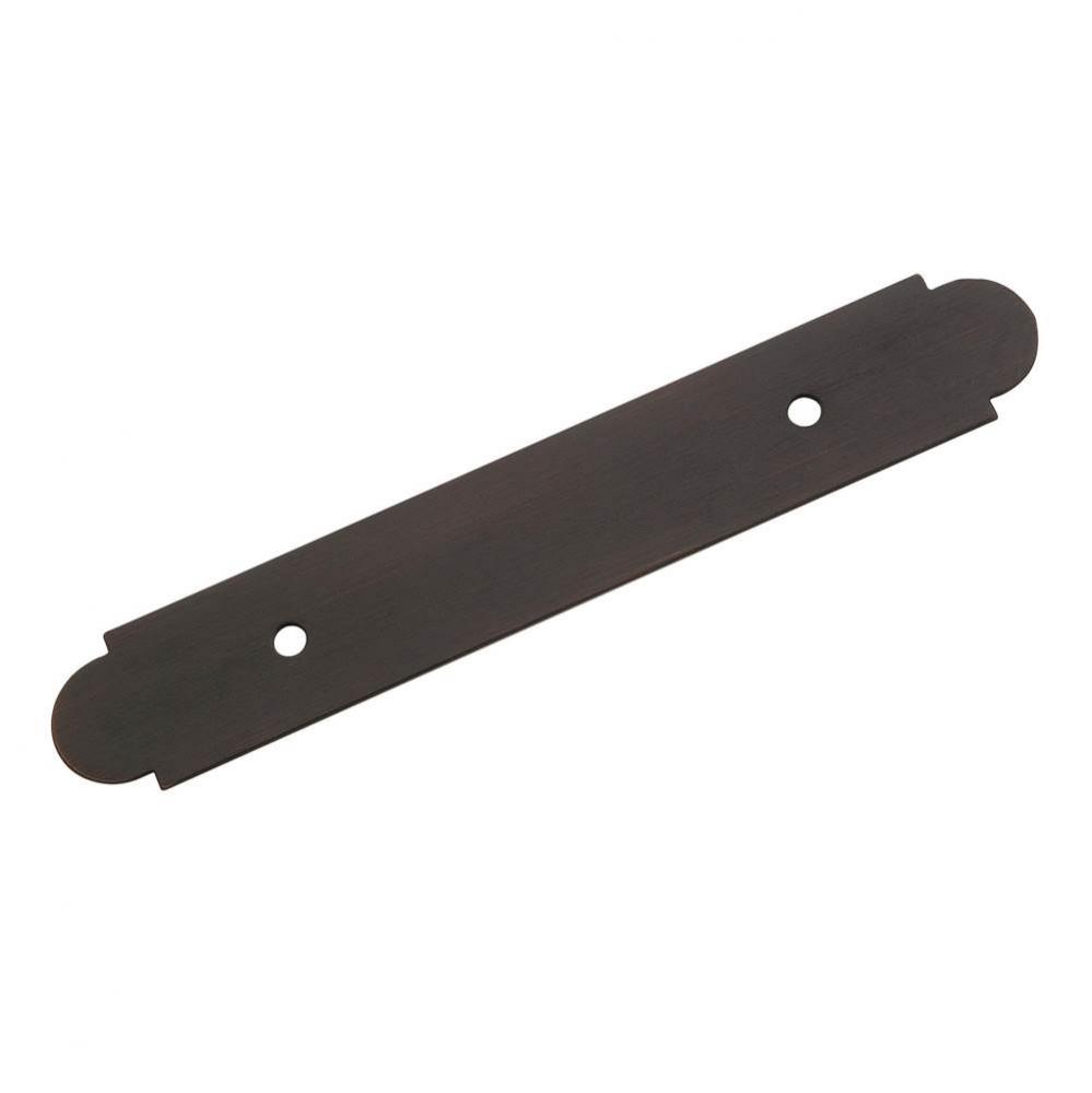 Backplates 3 in (76 mm) Center-to-Center Oil-Rubbed Bronze Cabinet Backplate